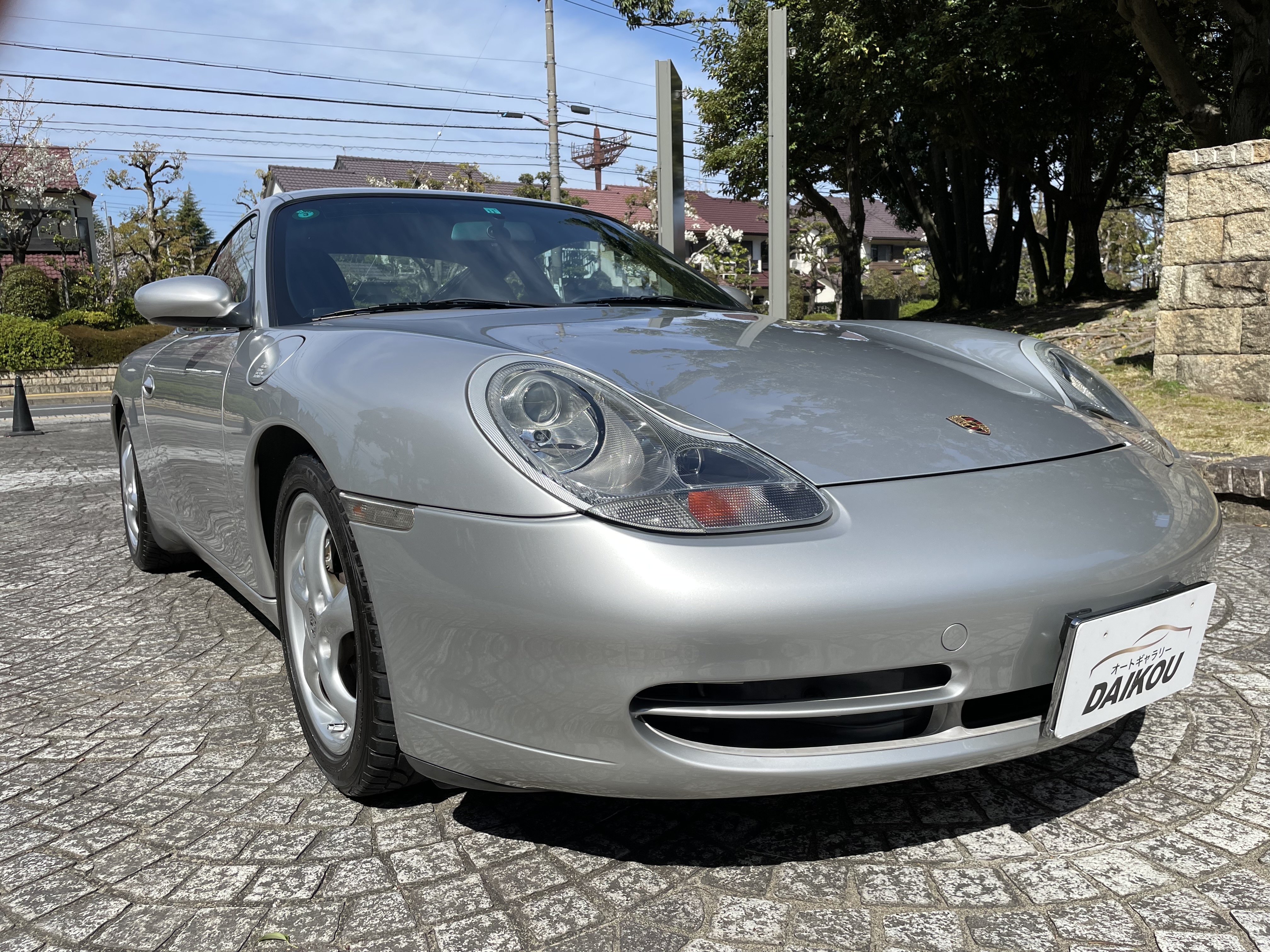 ポルシェ911カレラ シルバー 996型 オートギャラリーdaikou 岐阜県岐阜市 外車 スポーツカー